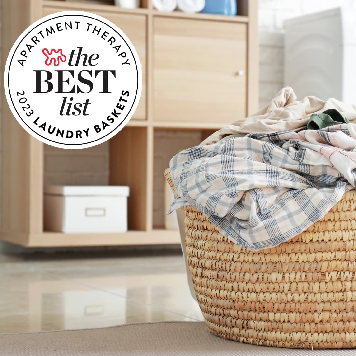 Multi compartment laundry deals basket